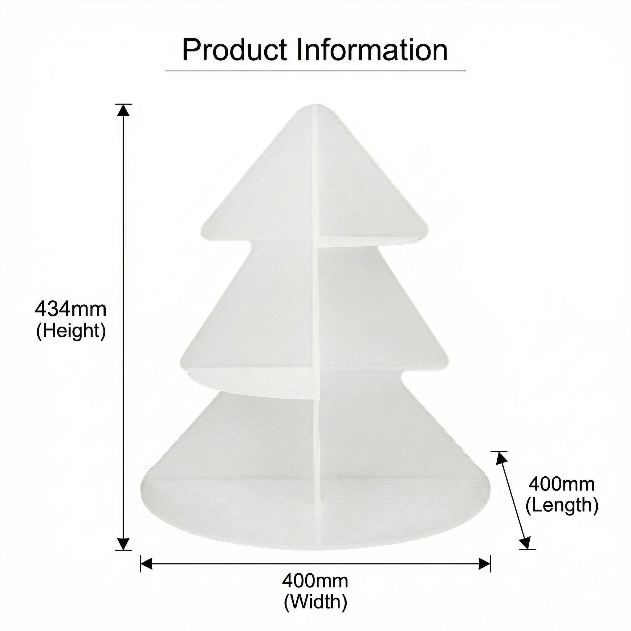 Blind box Rotating Christmas Tree 3-Tier Acrylic Cosmetic Organizer Perfume Skincare Display Stand 360° Swivel Vanity Countertop Storage Rack Green/White