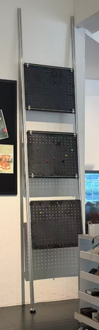 Vertical Pegboard Storage