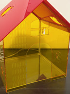 LED Acrylic House Cat House