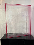 3D Modular Grid Vanity Storage Display