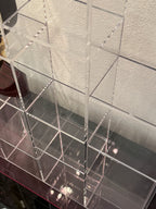 3D Modular Grid Vanity Storage Display