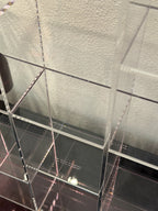 3D Modular Grid Vanity Storage Display