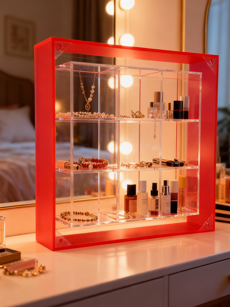 Colorful Hanging Acrylic Organizer