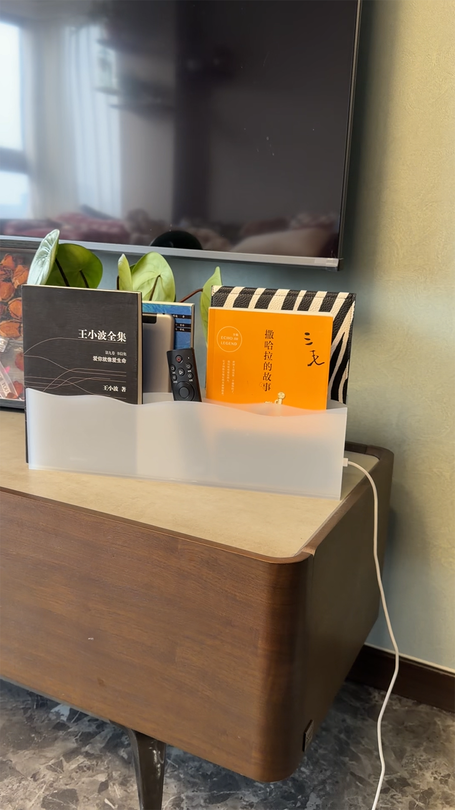 Cheese-Shaped Desktop Organizer
