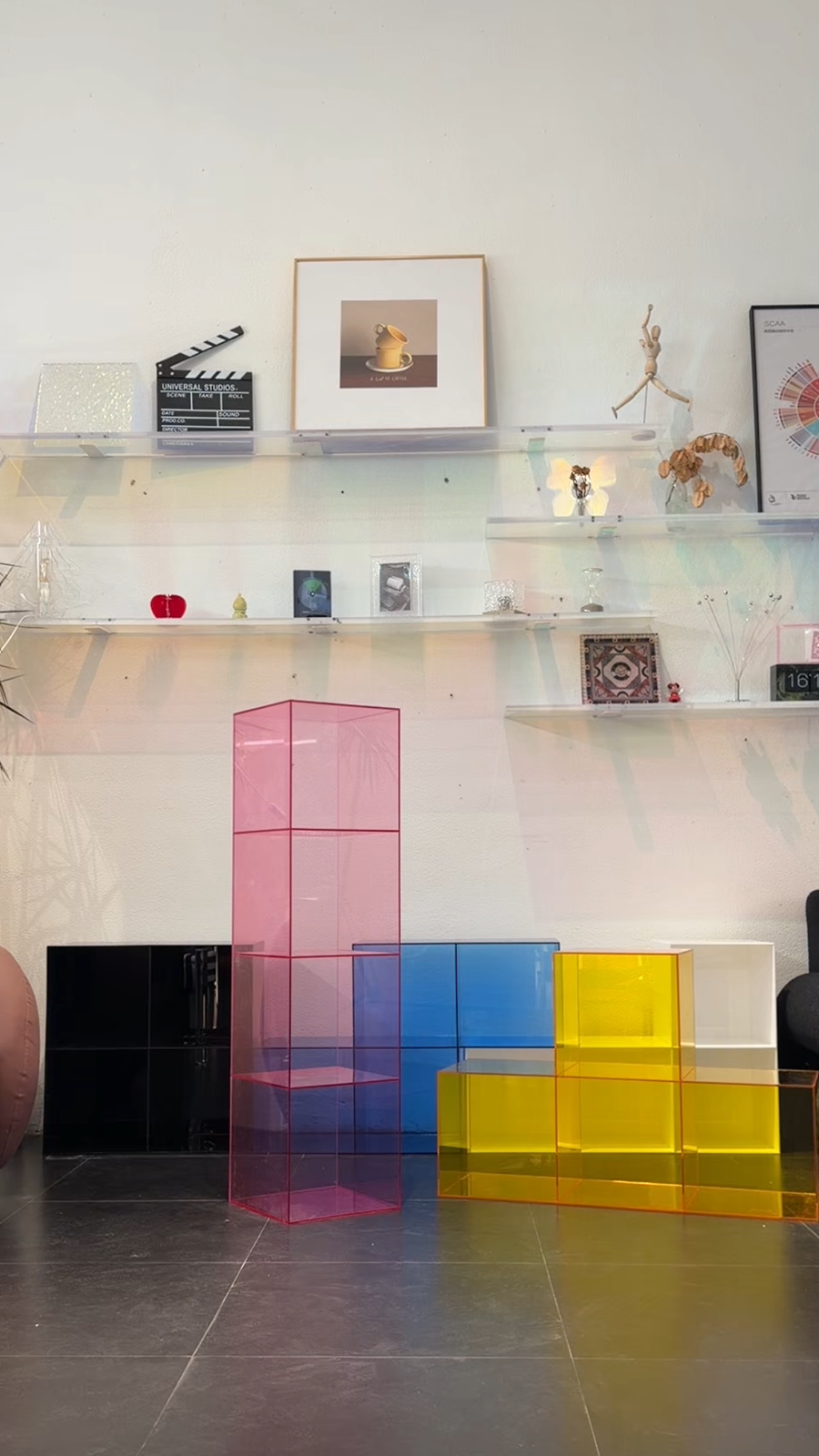 Tetris Acrylic Storage Bins