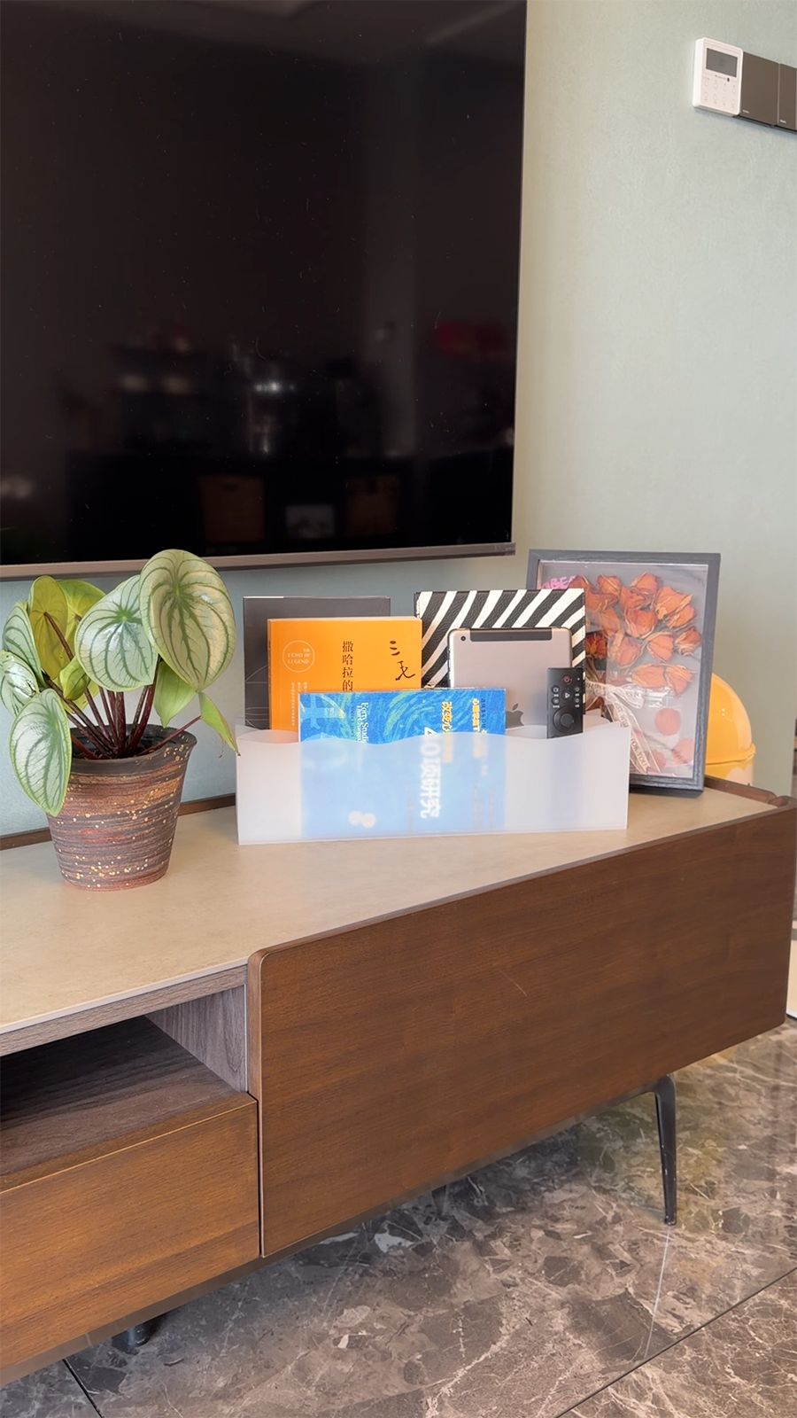 Cheese-Shaped Desktop Organizer