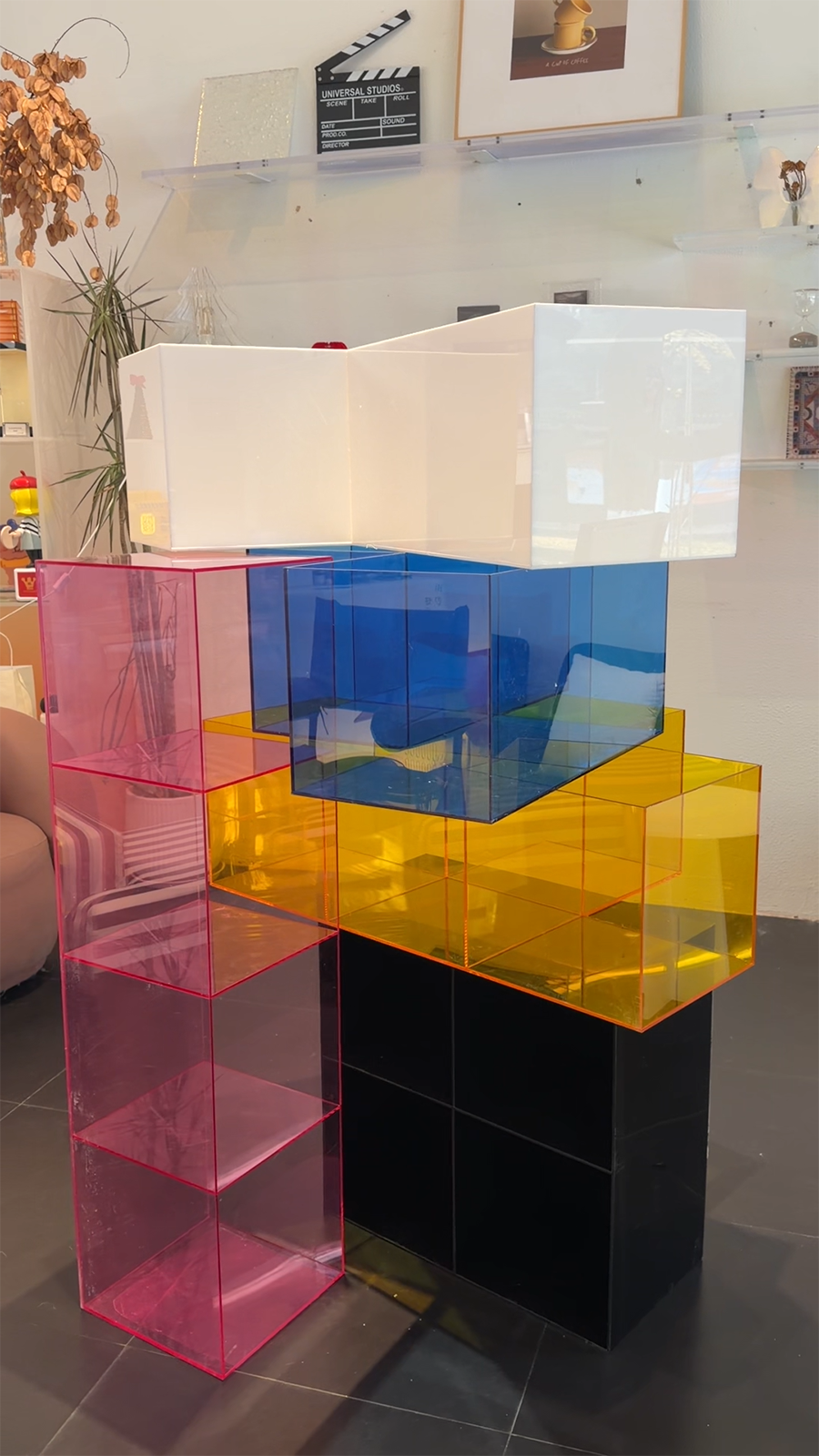 Tetris Acrylic Storage Bins