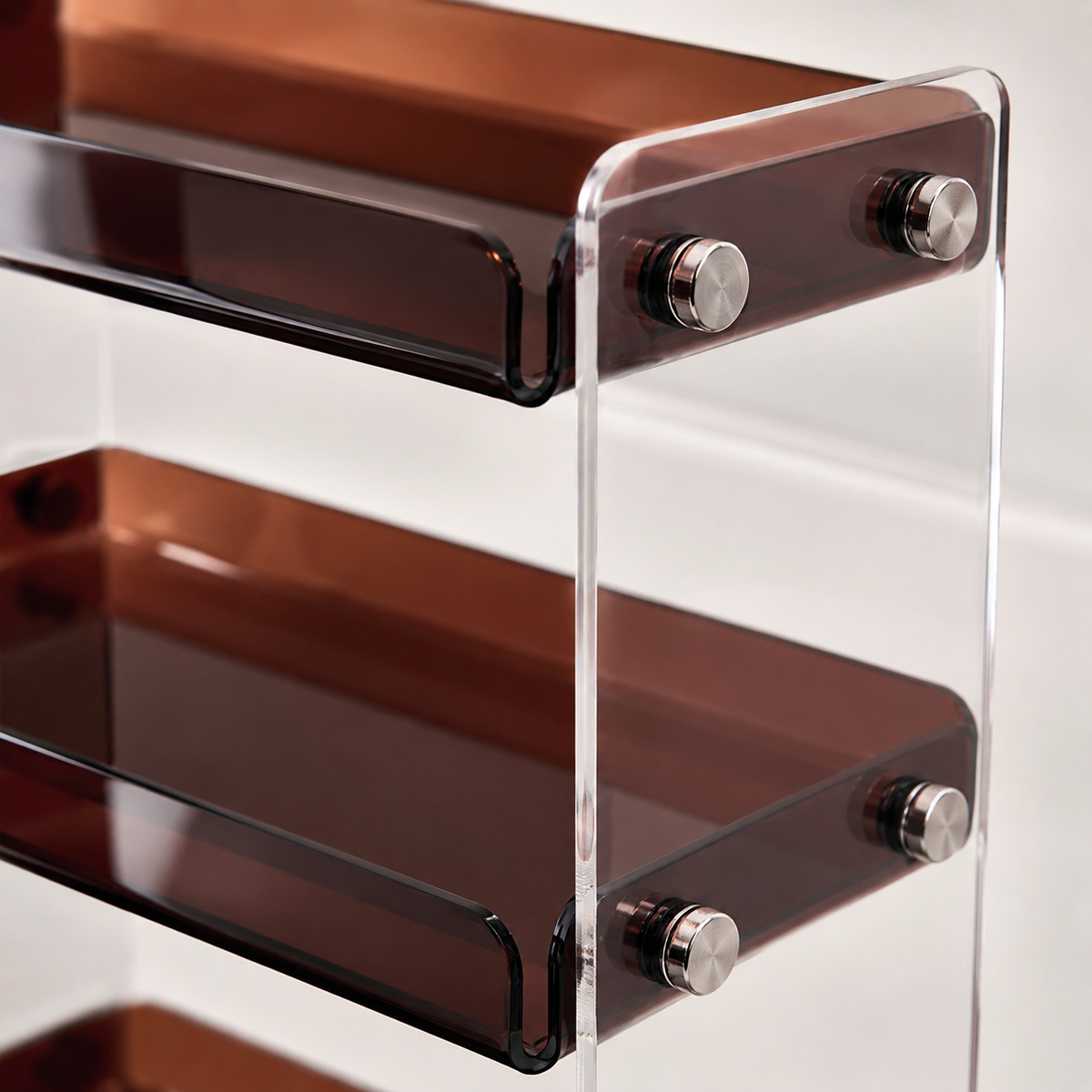 Smoke Brown Acrylic Organizer