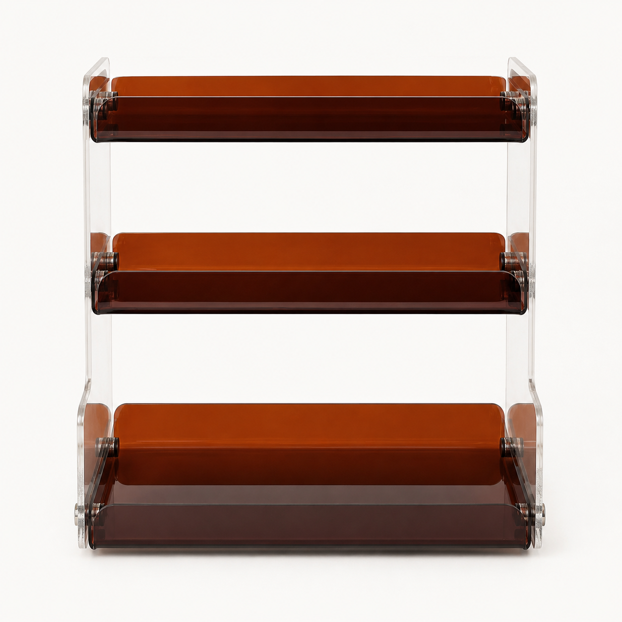 Smoke Brown Acrylic Organizer